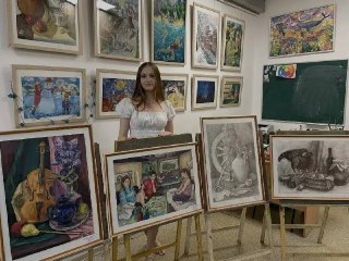 Юная Художница Юлия Гагарина Завоевала Приз на Всероссийской Олимпиаде