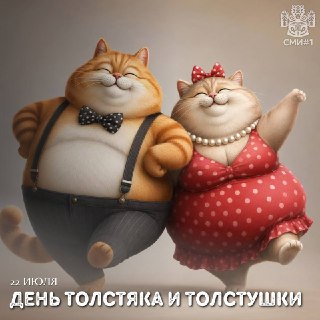 День толстяка и толстушки: отмечаем радость жизни