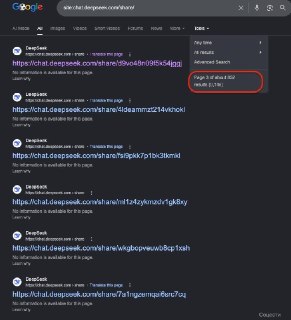 Чаты россиян с DeepSeek стали доступны в Интернете: что нужно знать