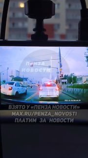 Снова авария на перекрёстке Ростовской и Терновского в Пензе
